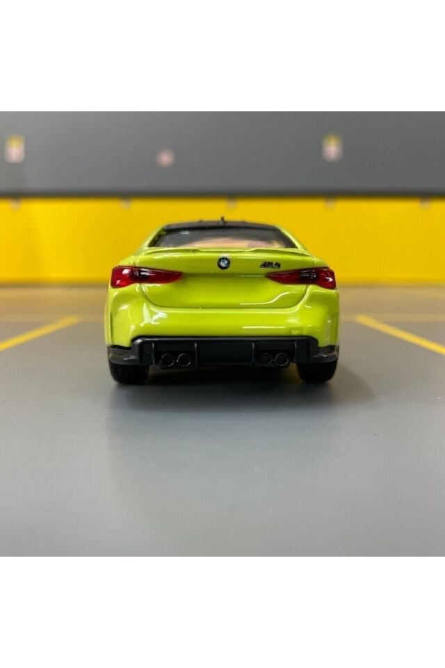 Bmw M4 1/36 Ölçek Diecast Metal Model Araba YEŞİL