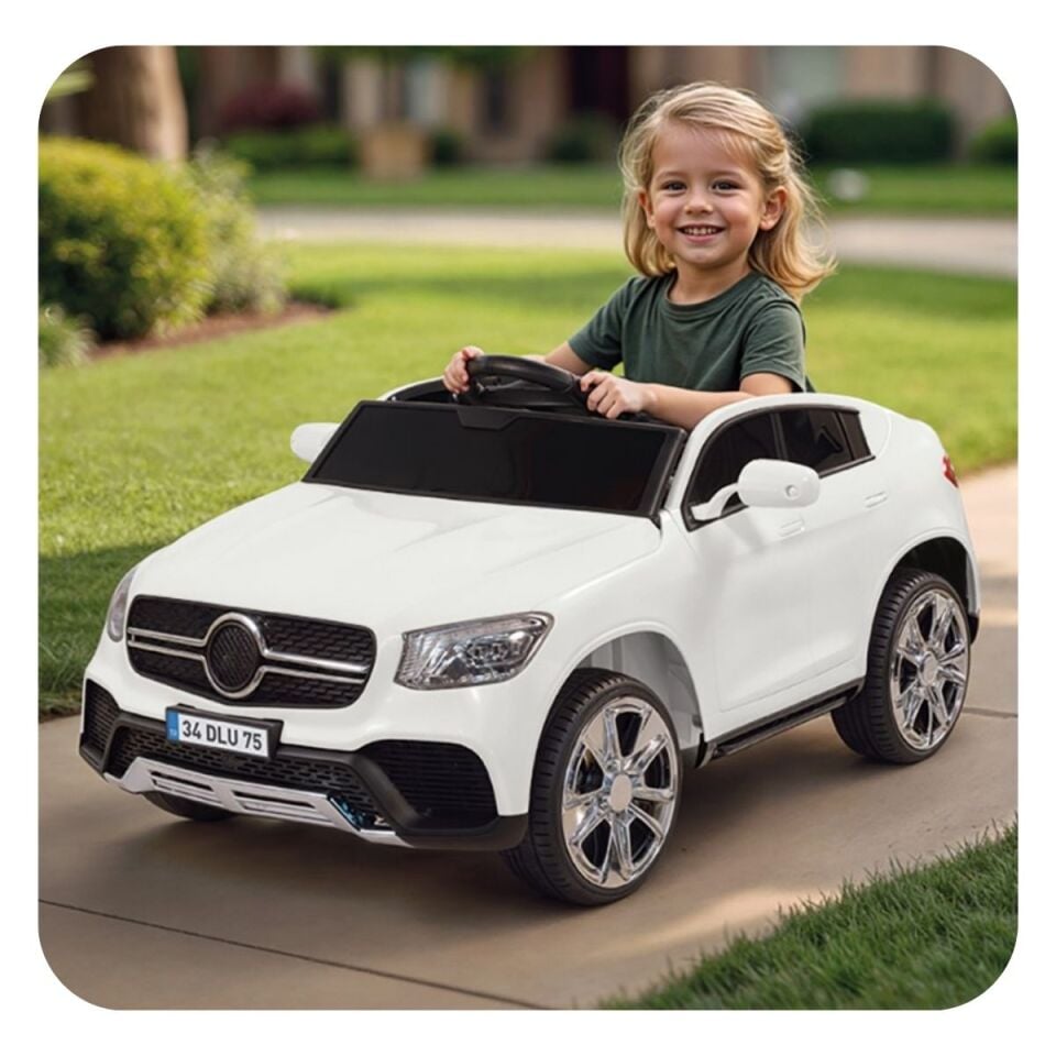 Dolu Grand Suv 12 Volt Akülü Araba Beyaz