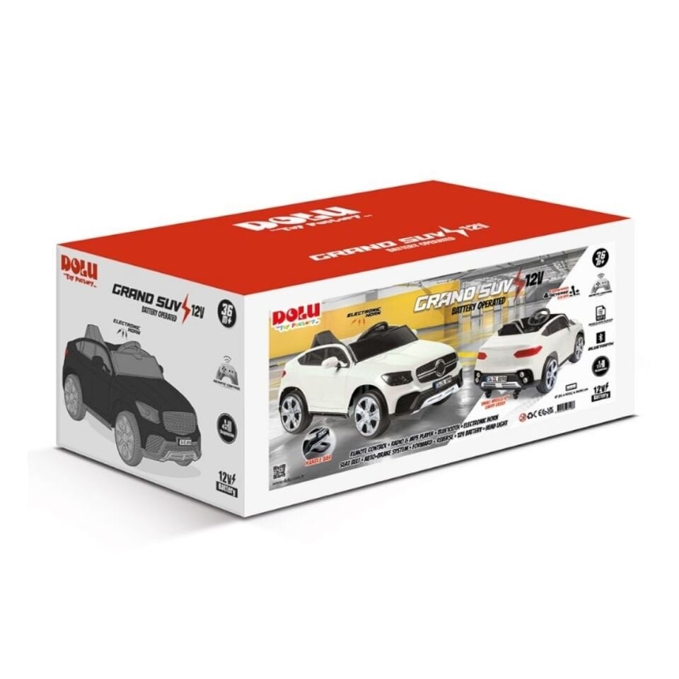 Dolu Grand Suv 12 Volt Akülü Araba Beyaz