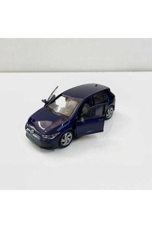 Volkswagen Golf 8 GTI 1/36 Ölçek Welly Diecast Met