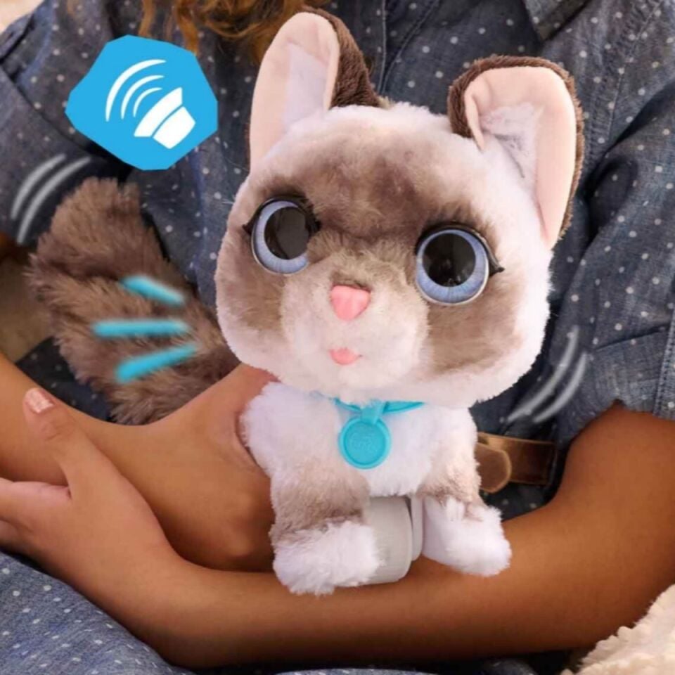 Sesli ve Hareketli FurReal Wag-A-Lot Kedi Pelu