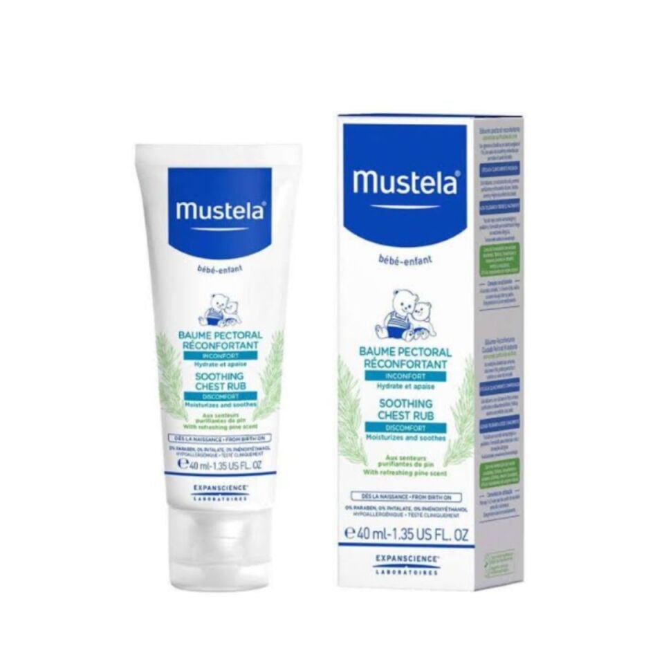 Mustela Rahatlatıcı Göğüs Balsamı 40 ml