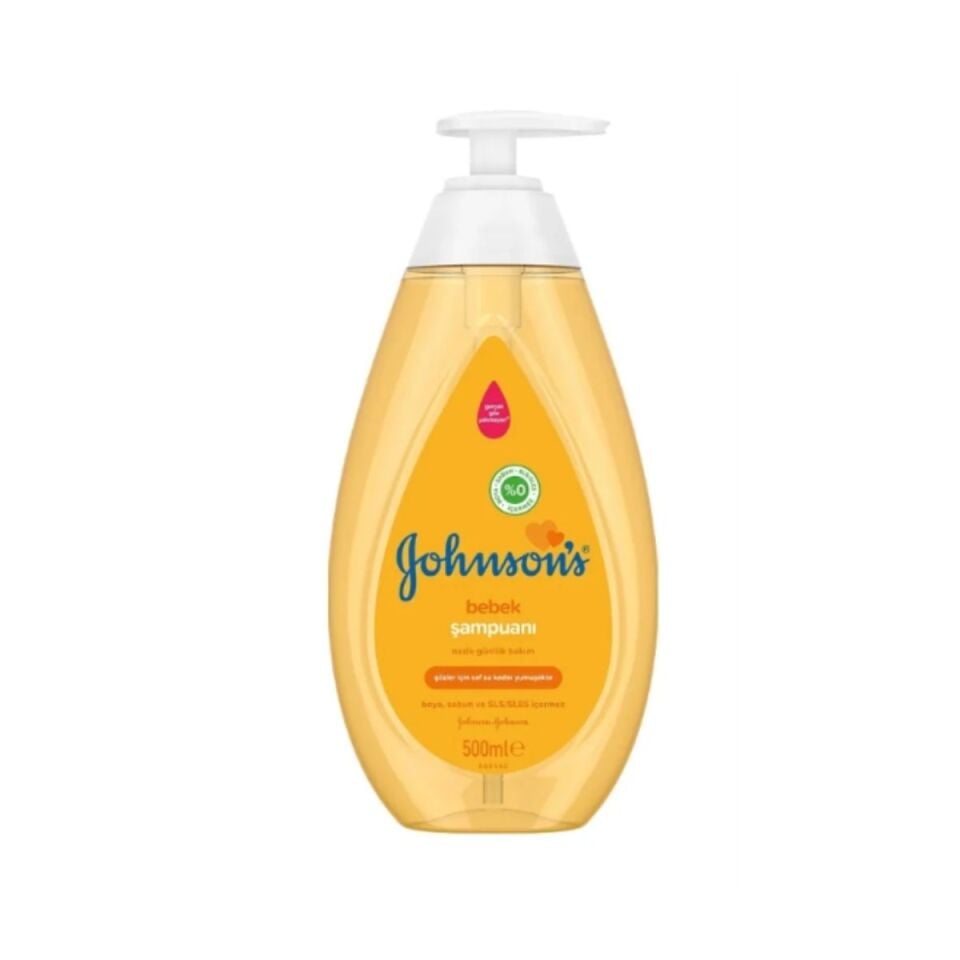 JOHNSONS BABY BEBEK ŞAMPUANI 500 ML GOLD