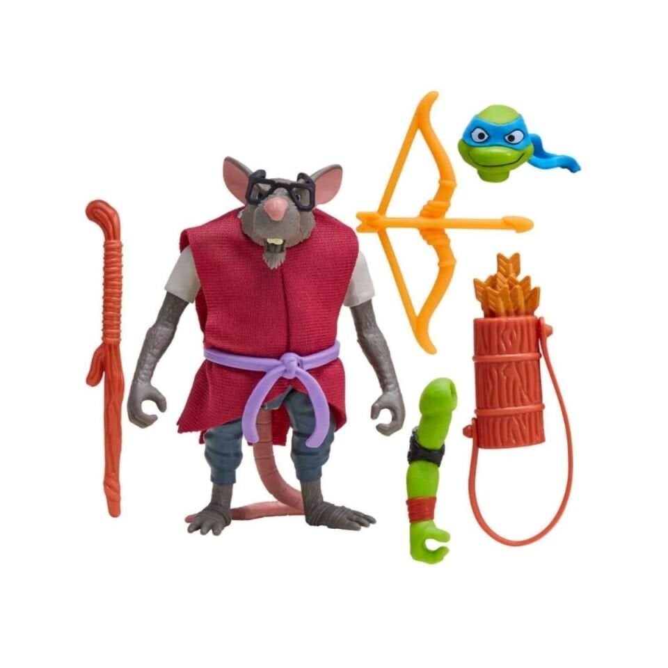 Teenage Mutant Ninja Turtles Mutations Mix N Match Splinter Figürü