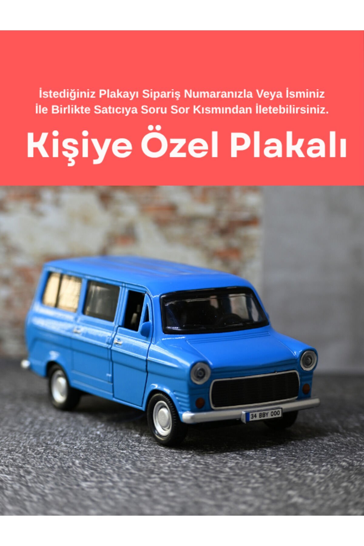 Ford Transit Metal Minibüs - Otosan Metal Oyuncak