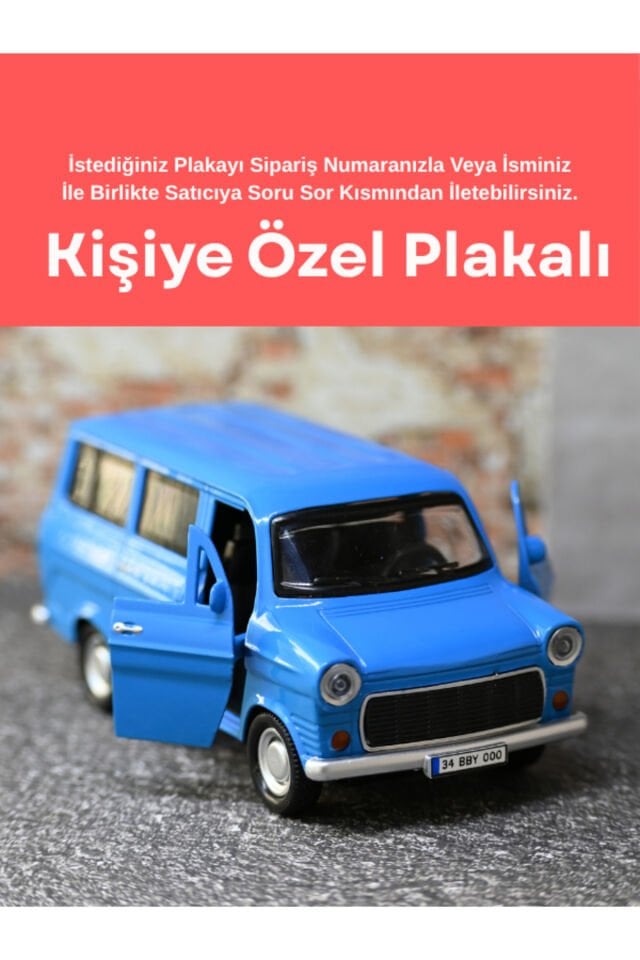 Ford Transit Metal Minibüs - Otosan Metal Oyuncak