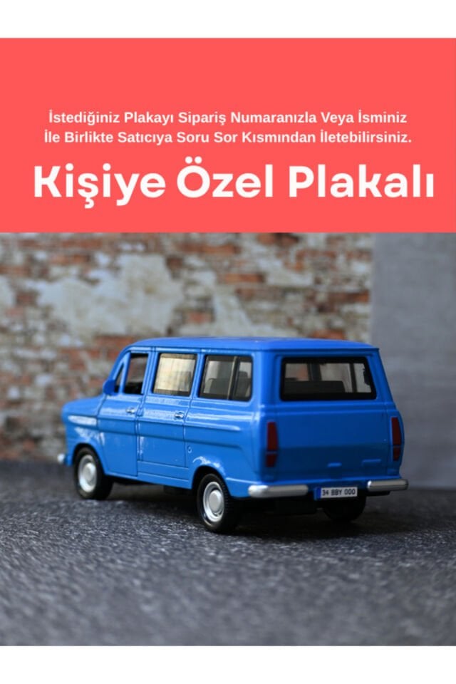Ford Transit Metal Minibüs - Otosan Metal Oyuncak