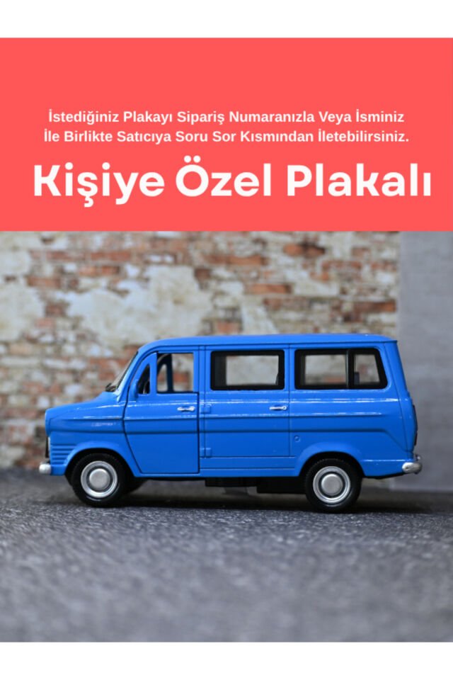 Ford Transit Metal Minibüs - Otosan Metal Oyuncak