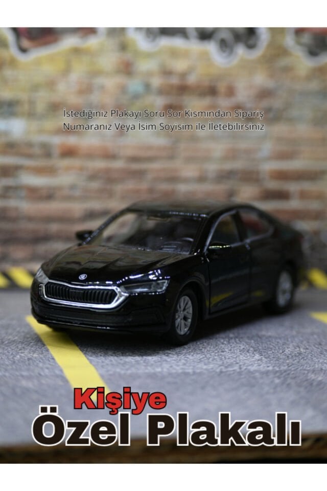 Skoda Oktavia Metal Araba - Skoda Oyuncak Araba -