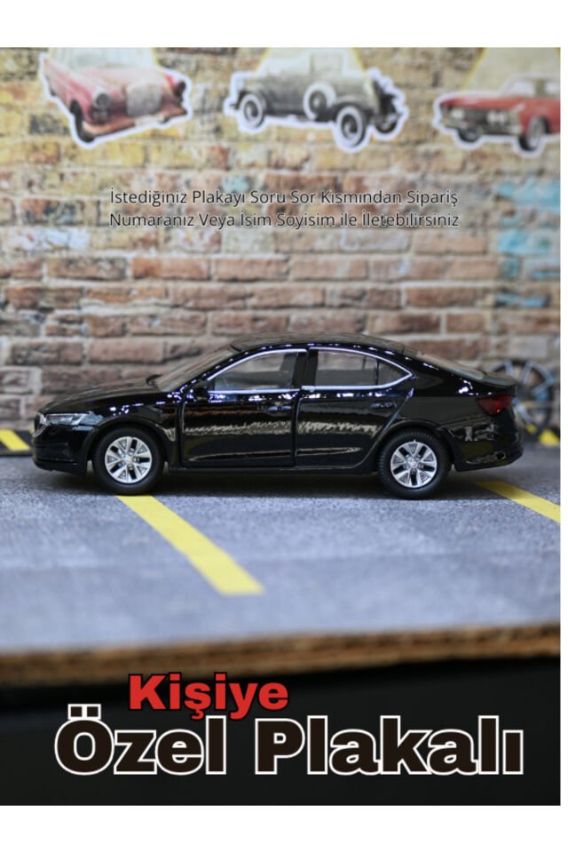 Skoda Oktavia Metal Araba - Skoda Oyuncak Araba -