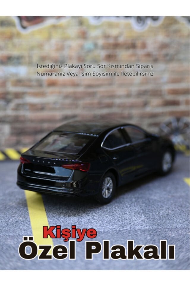 Skoda Oktavia Metal Araba - Skoda Oyuncak Araba -