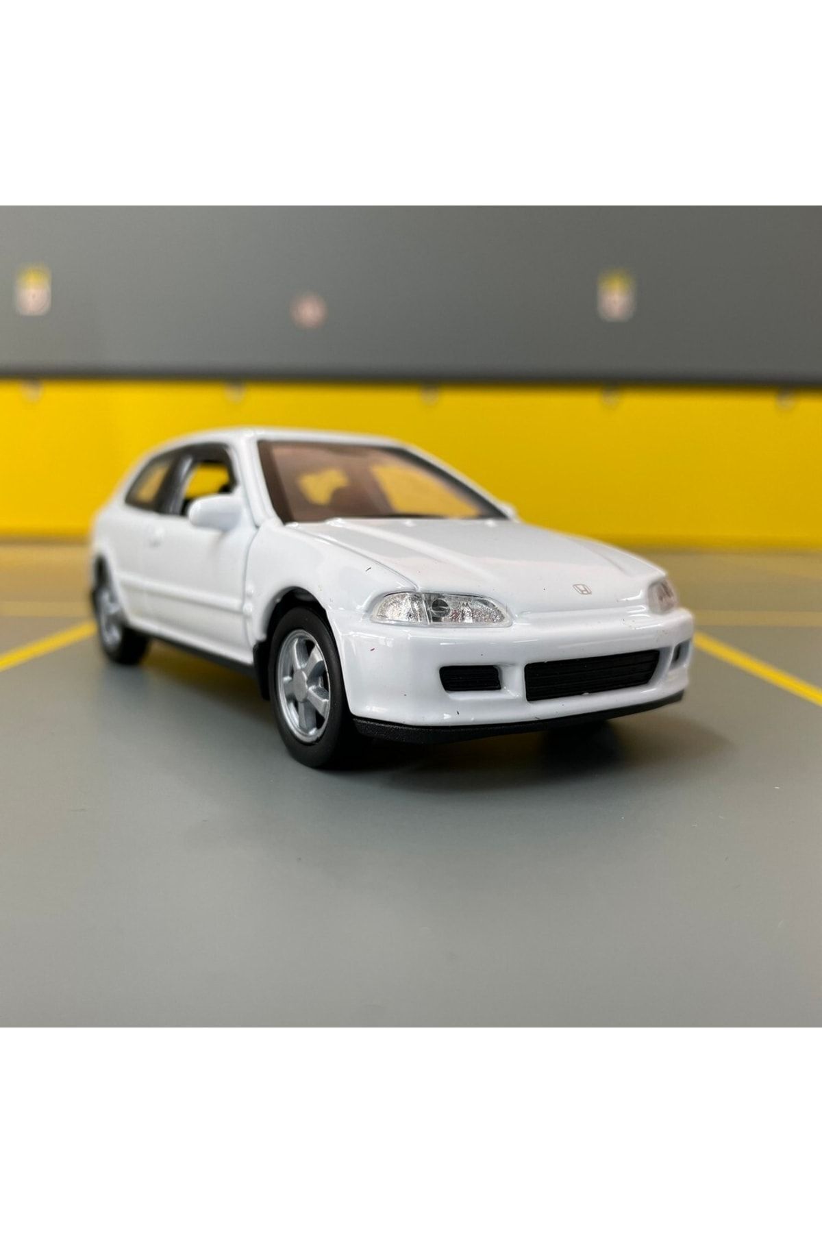 Honda Civic Eg6 1/36 Ölçek Diecast Metal Model Ara