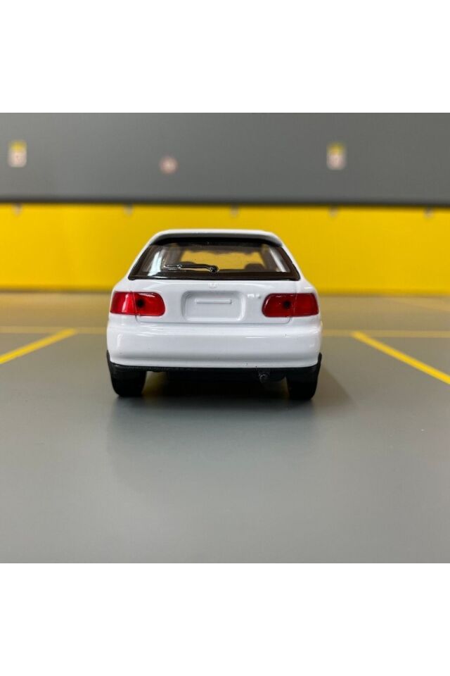 Honda Civic Eg6 1/36 Ölçek Diecast Metal Model Ara