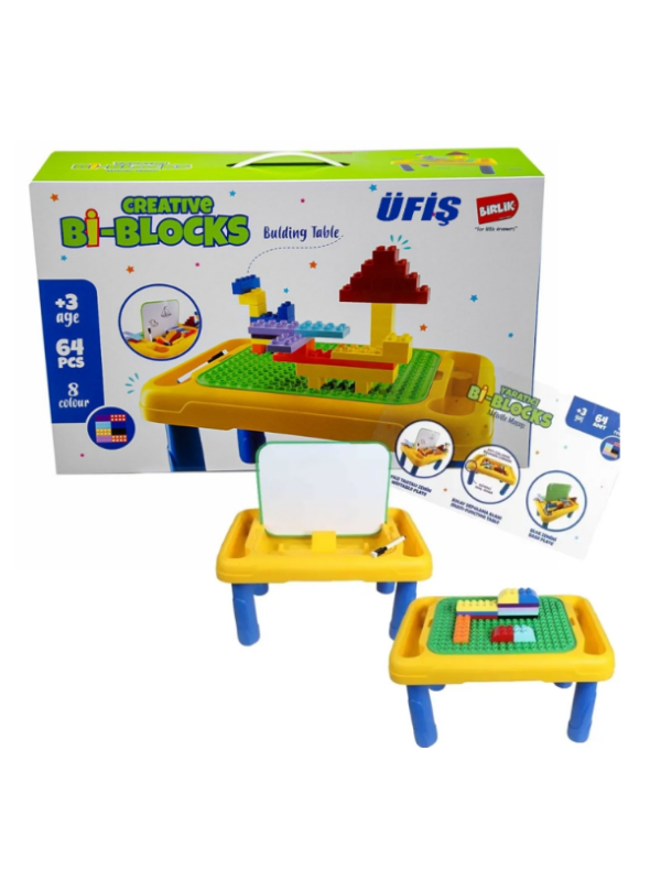Bİ-BLOCKS 68 PCS ARAÇLI YARATICI BLOKLAR URT022-004