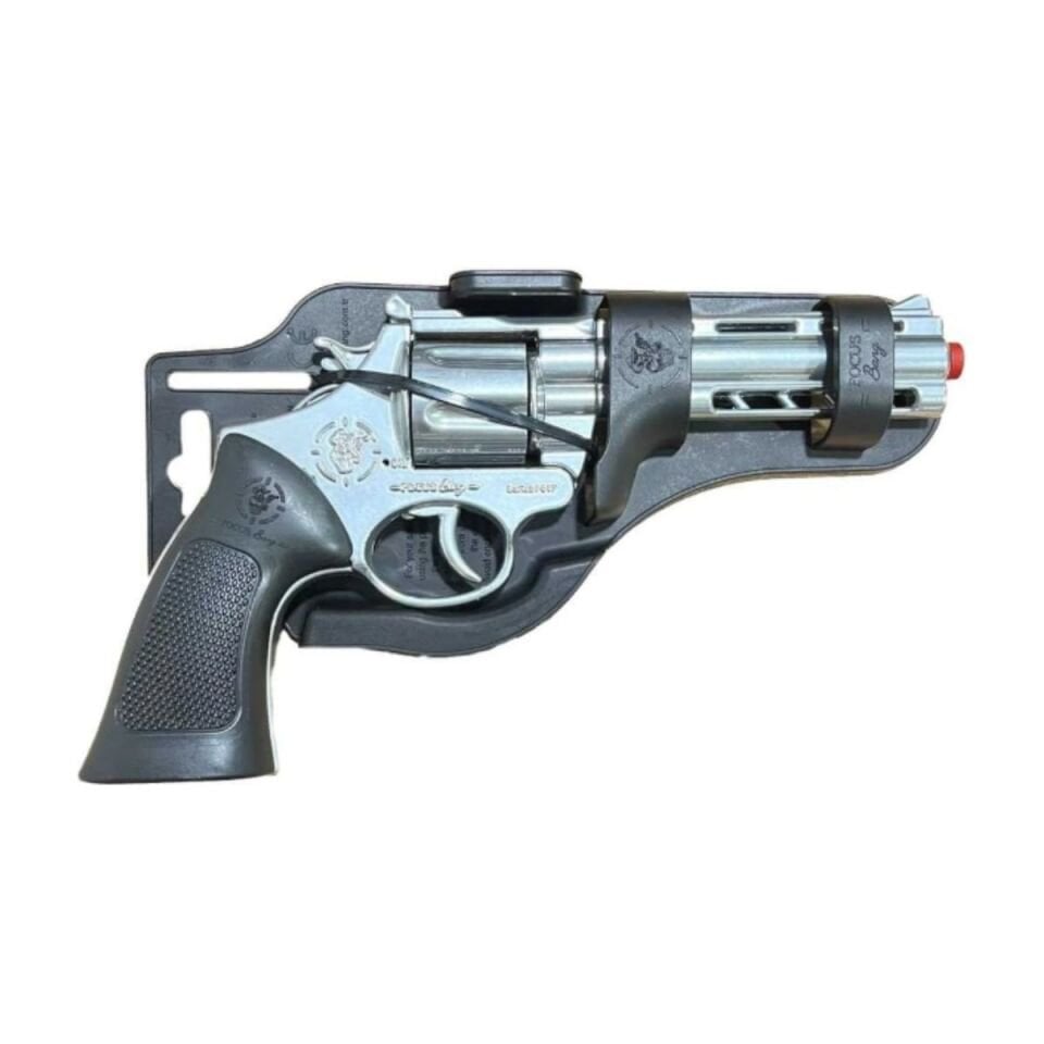 Focus Bang Kapsüllü Tabanca 017 Krom Metal Kılıflı