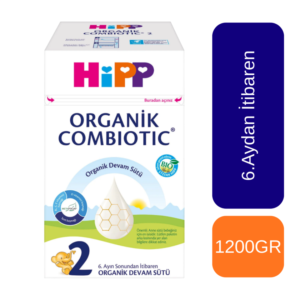 Hipp Combiotic Mama Devam Sütü No:2 1200gr