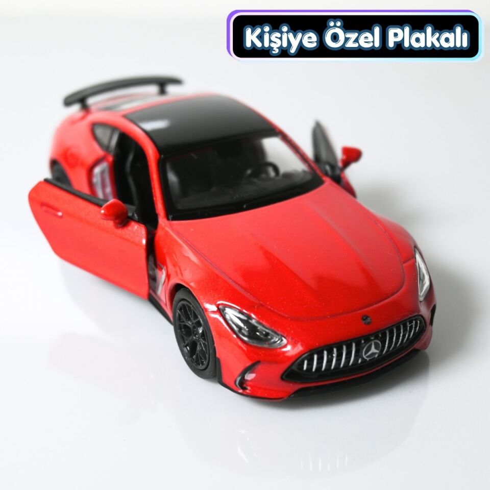Mercedes Amg Gt63 Metal Araba Kırmızı