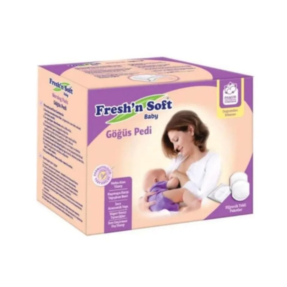 Freshn Soft Baby Göğüs Pedi Standart 30lu