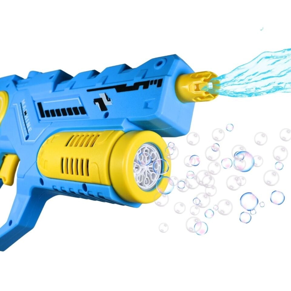 Sesli Işıklı 2'si Bir Arada Elektrikli Köpük Ve Su Tabancası