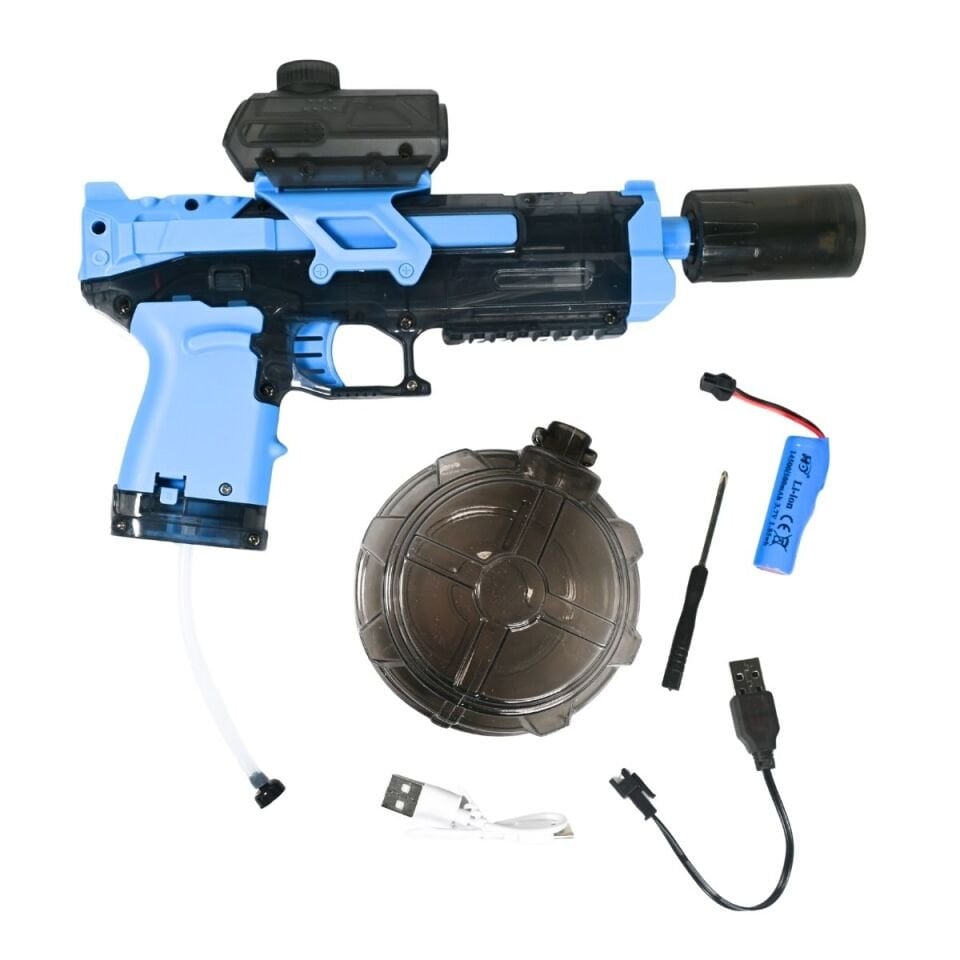 Şarjlı Işıklı Yüksek Kapasite Elektrikli Su Tabancası