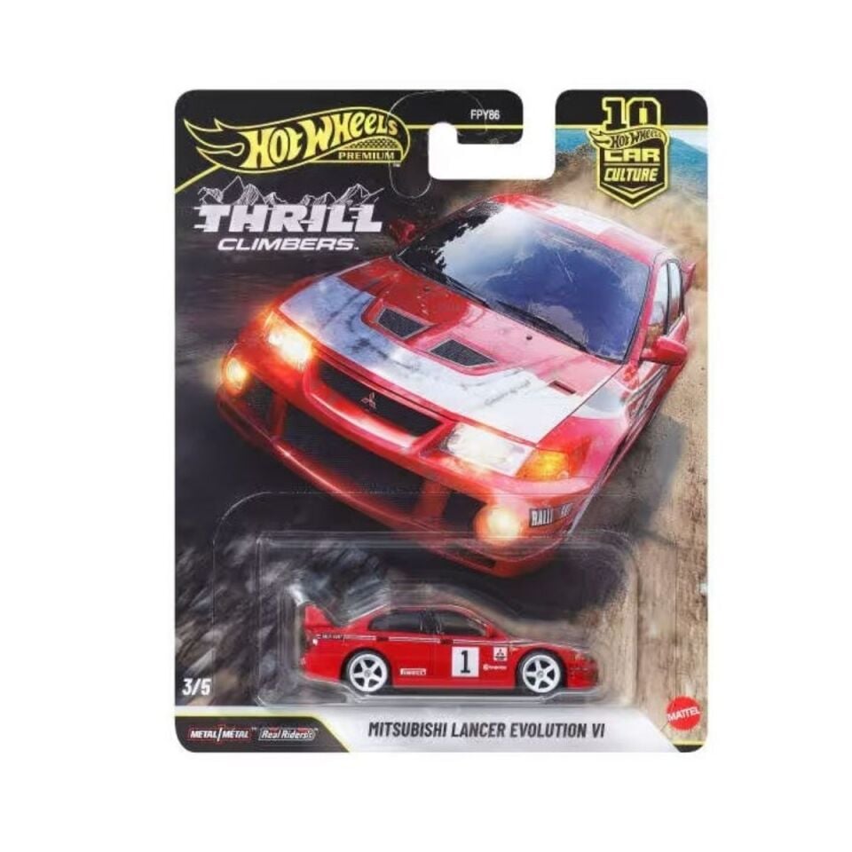 Hot Wheels Mutsubishi Lancer Evolution VI Premium