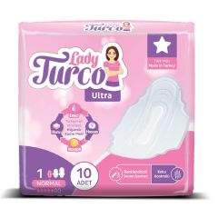 Lady Turco Ped Normal 10'lu