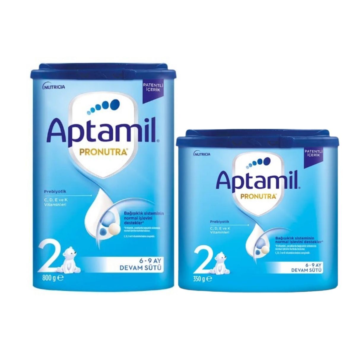 Aptamil 2 Devam Sütü 800+350 Gr