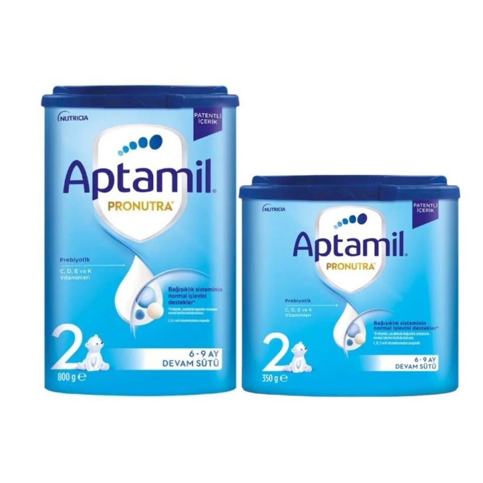 Aptamil 2 Devam Sütü 800+350 Gr