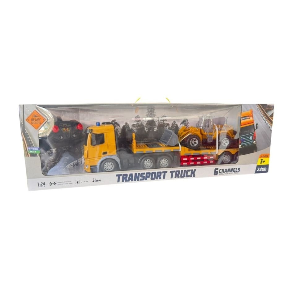 ŞARJLI UZAKTAN KUMANDALI DOZER TAŞIYAN TIR 6 CAN-HT079