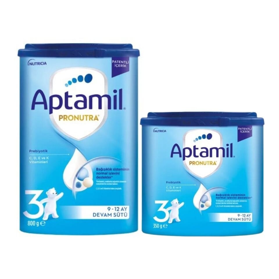 Aptamil 3 Devam Sütü 800+350 Gr