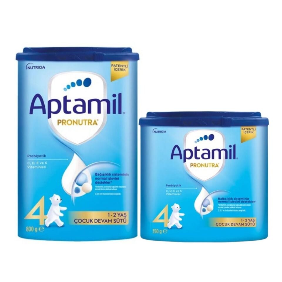 Aptamil 4 Devam Sütü 800+350 Gr