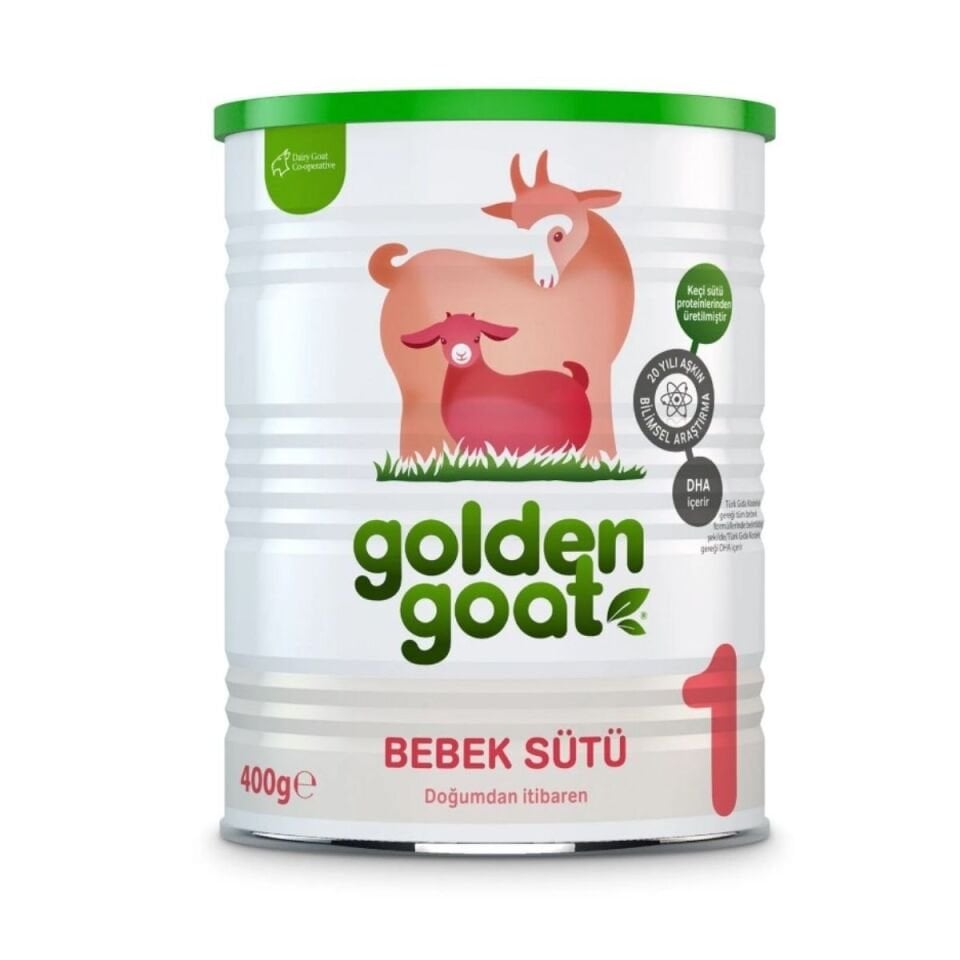 Golden Goat 1 Keçi Sütü Bazlı Bebek Sütü (400 gr)