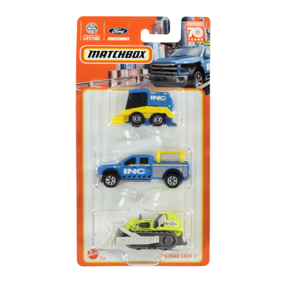 Matchbox 3'lü Araba Seti MTL-C3713
