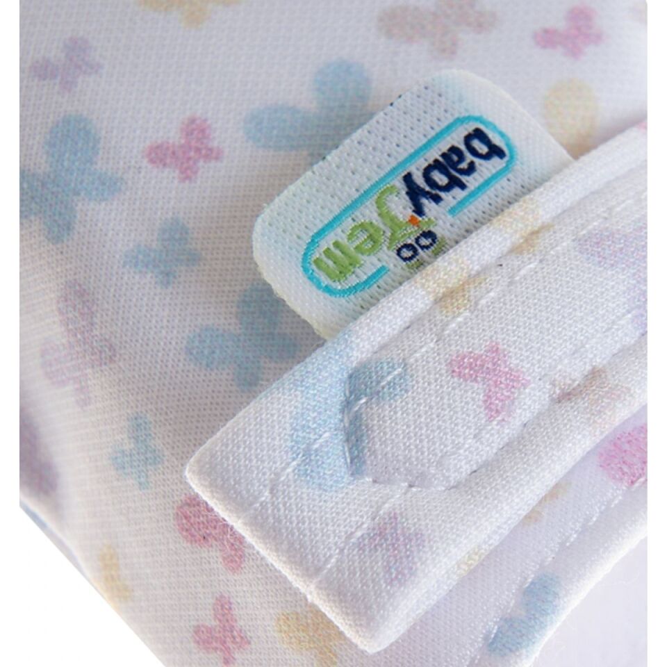 Babyjem Diş Kaşıyıcı Eldiven Gri Kelebek