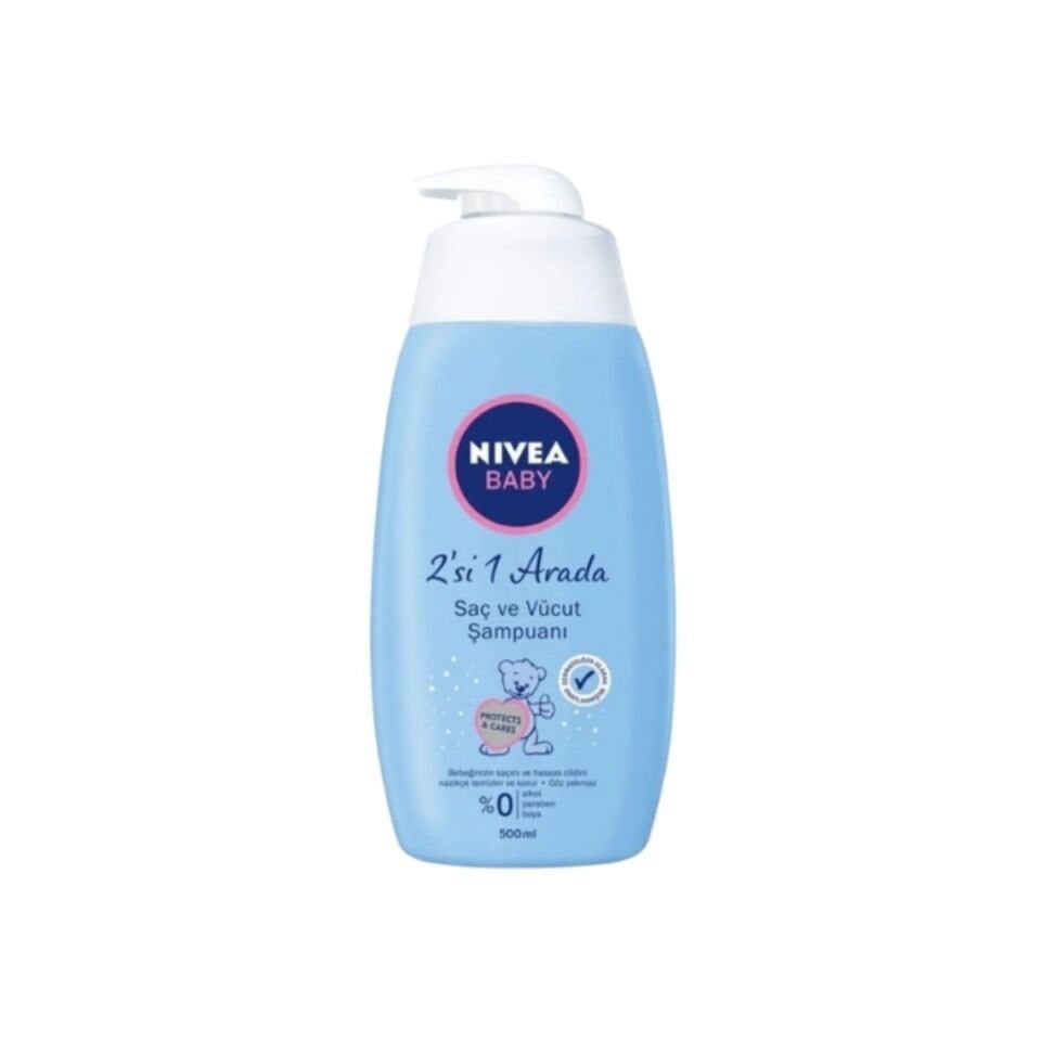 Nivea Baby 2si 1 Arada Saç ve Vücut Şampuanı 500 ml