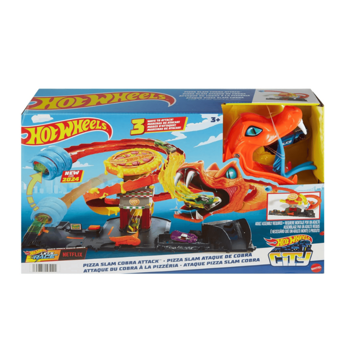 Hot Wheels Pizza Dükkanında Kobra Macera Seti