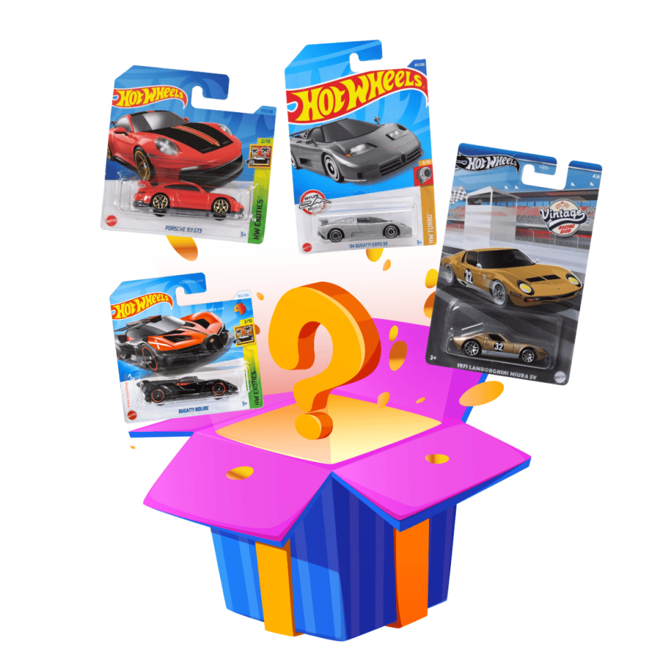 Hot Wheels Koleksiyonel Tekli Araba Süpriz Kutu