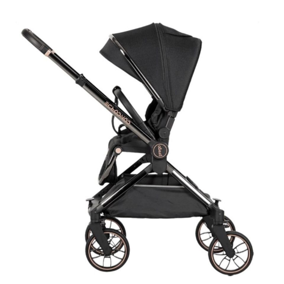 PREGO Concorde Travel Bebek Arabası Yeni Siyah 2067