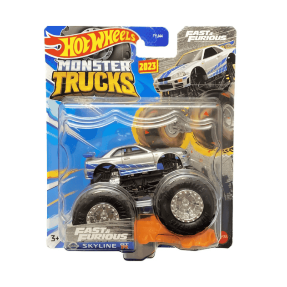 HOT WHEELS Nissan Skyline GT-R R34 Fast & Furious