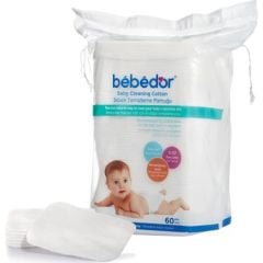 Bebedor Bebek Temizleme Pamuğu 60 Adet