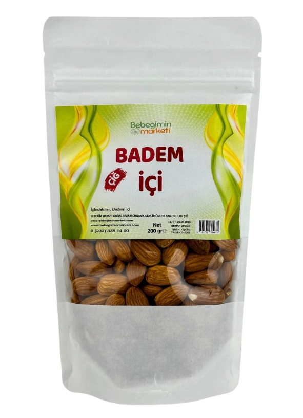 Bebeğimin Marketi Badem İçi 200 Gr