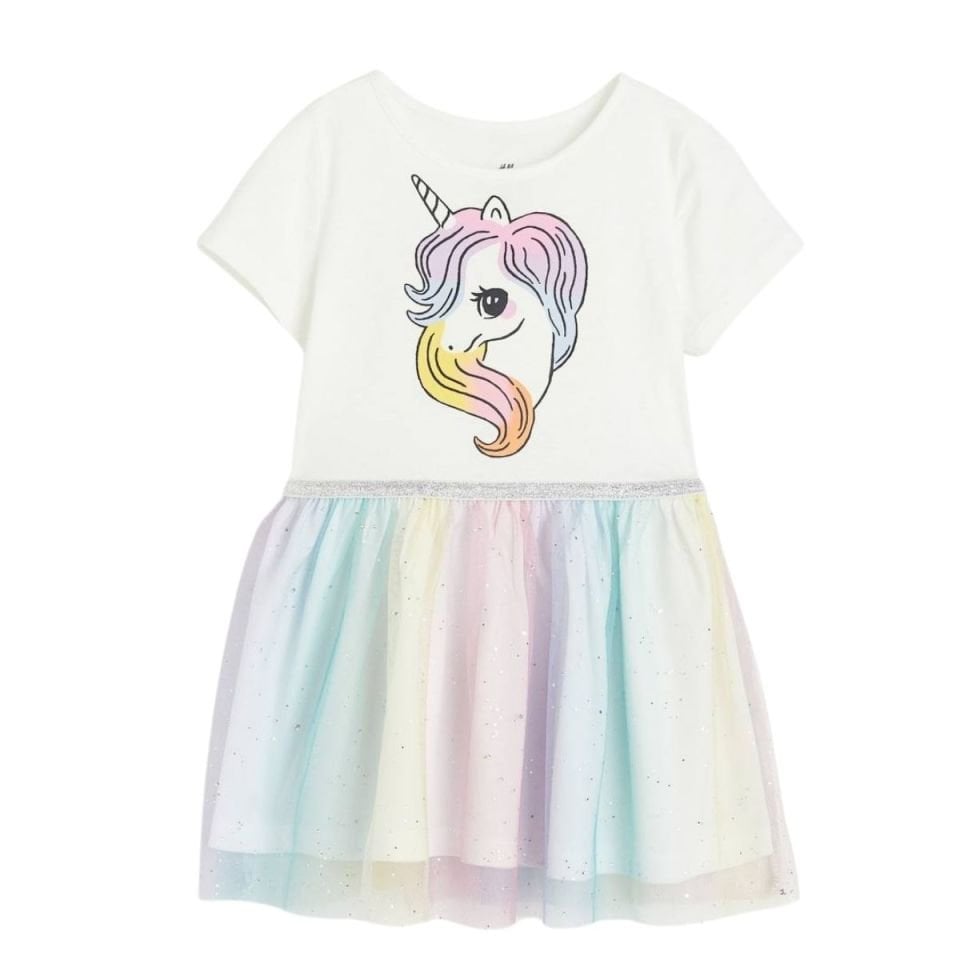 Unicorn Tütülü Elbise