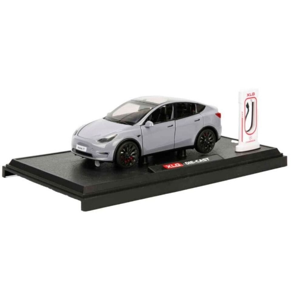 Tesla Model Y Metal Model Araç 1:24 Ölçek Nardo Gr
