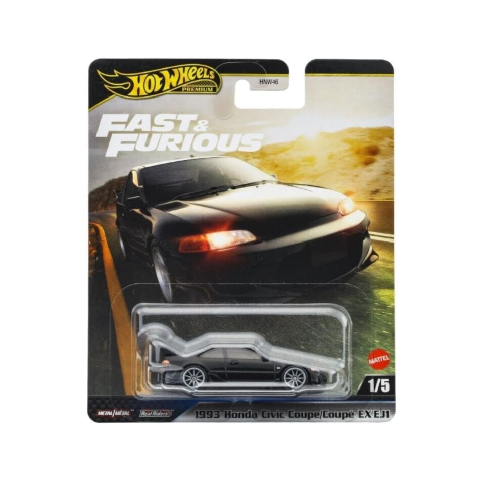 Hot Wheels Honda Civic Coupe EX EJ1 Premium