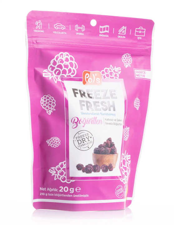 Freeze Fresh Böğürtlen Cipsi 20gr