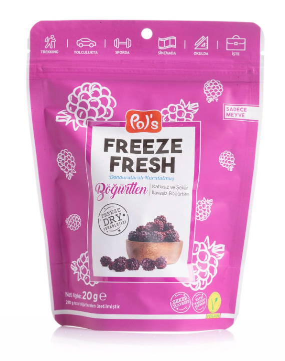Freeze Fresh Böğürtlen Cipsi 20gr