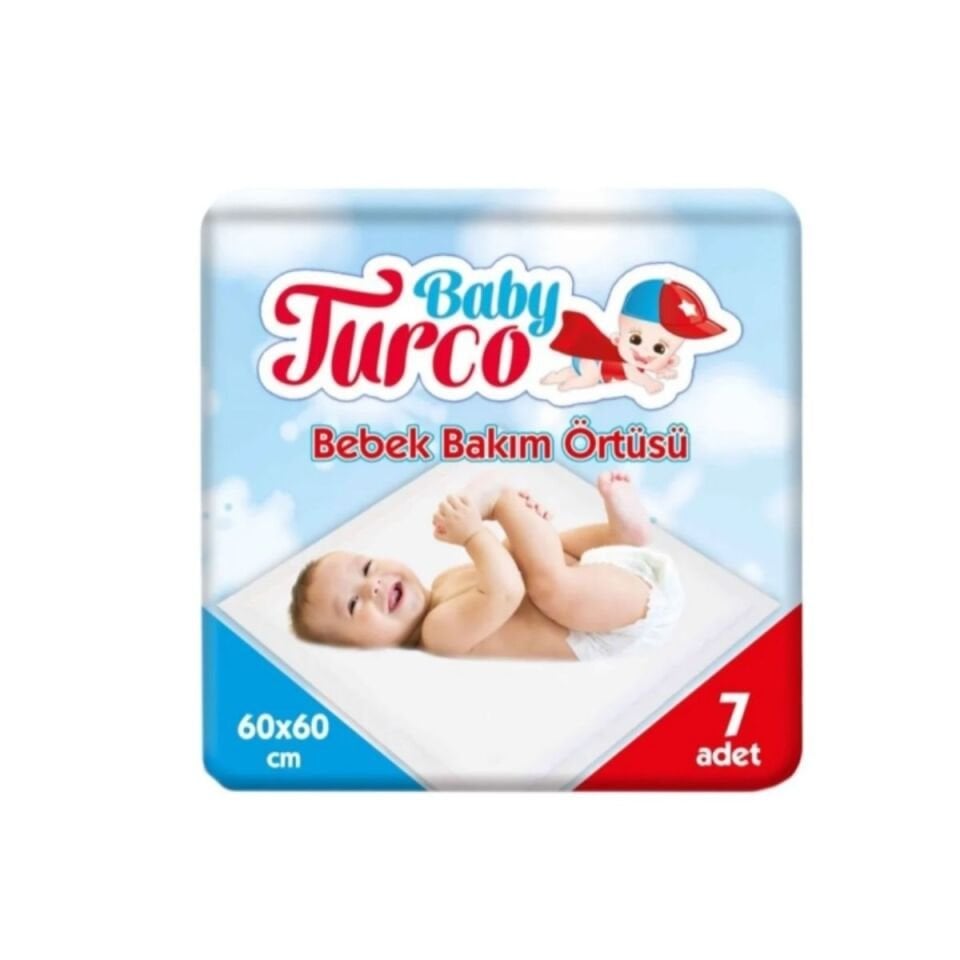 Babyturco Bebek Bakım Örtüsü 7'li