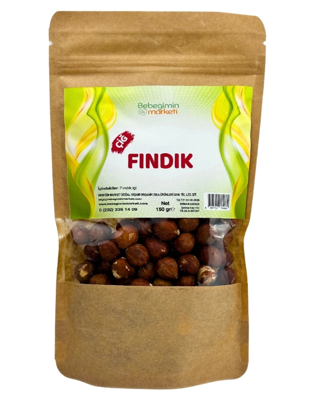Bebeğimin Marketi Fındık İçi 150 Gr