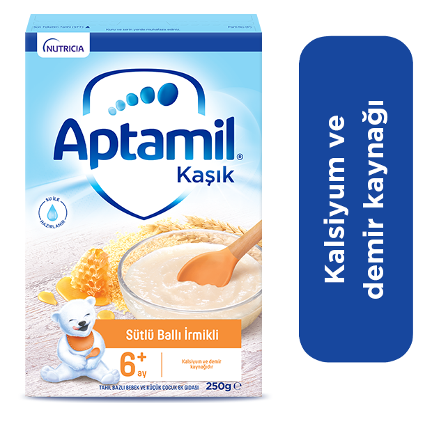 Aptamil Sütlü Ballı İrmikli 6+ Ay 250 g
