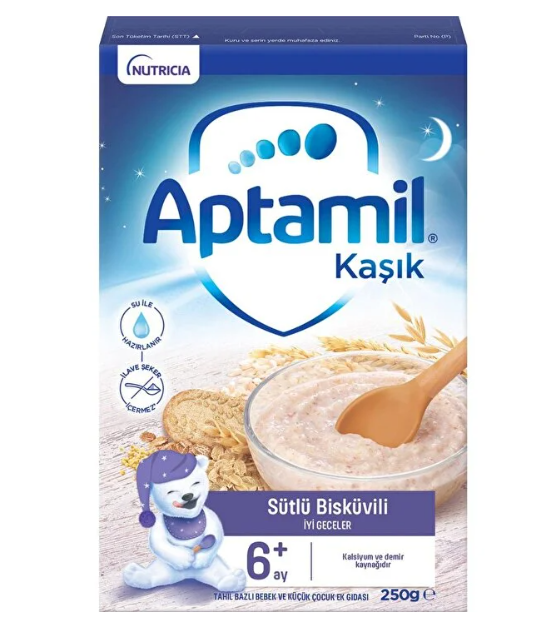 Aptamil Sütlü Bisküvili 6+ Ay 250 g